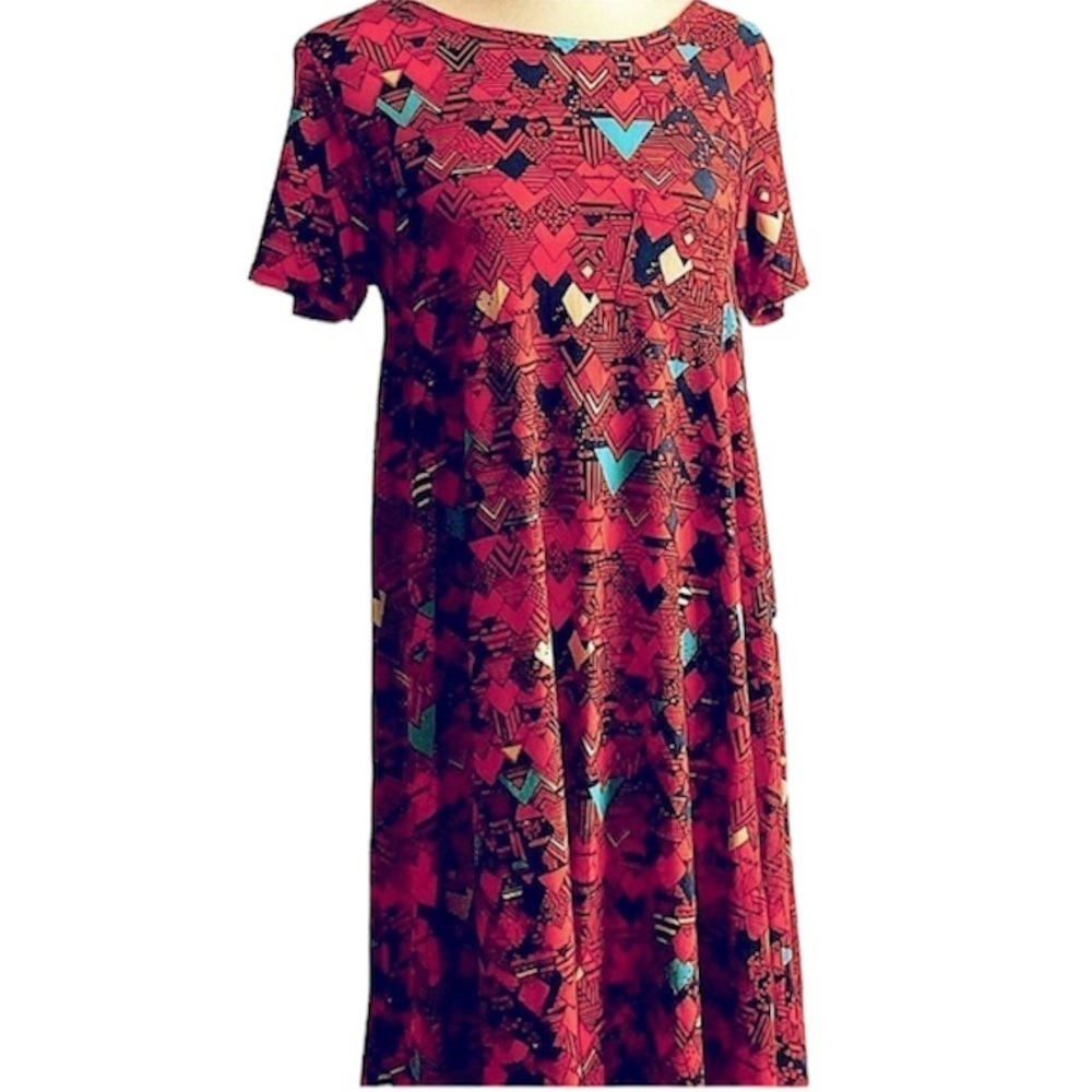 LuLaRoe Tribal Pattern Carly Dress